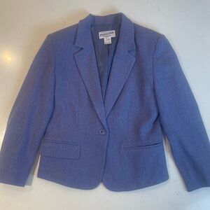 Pendleton wool Blazer Petite 2 light Purple